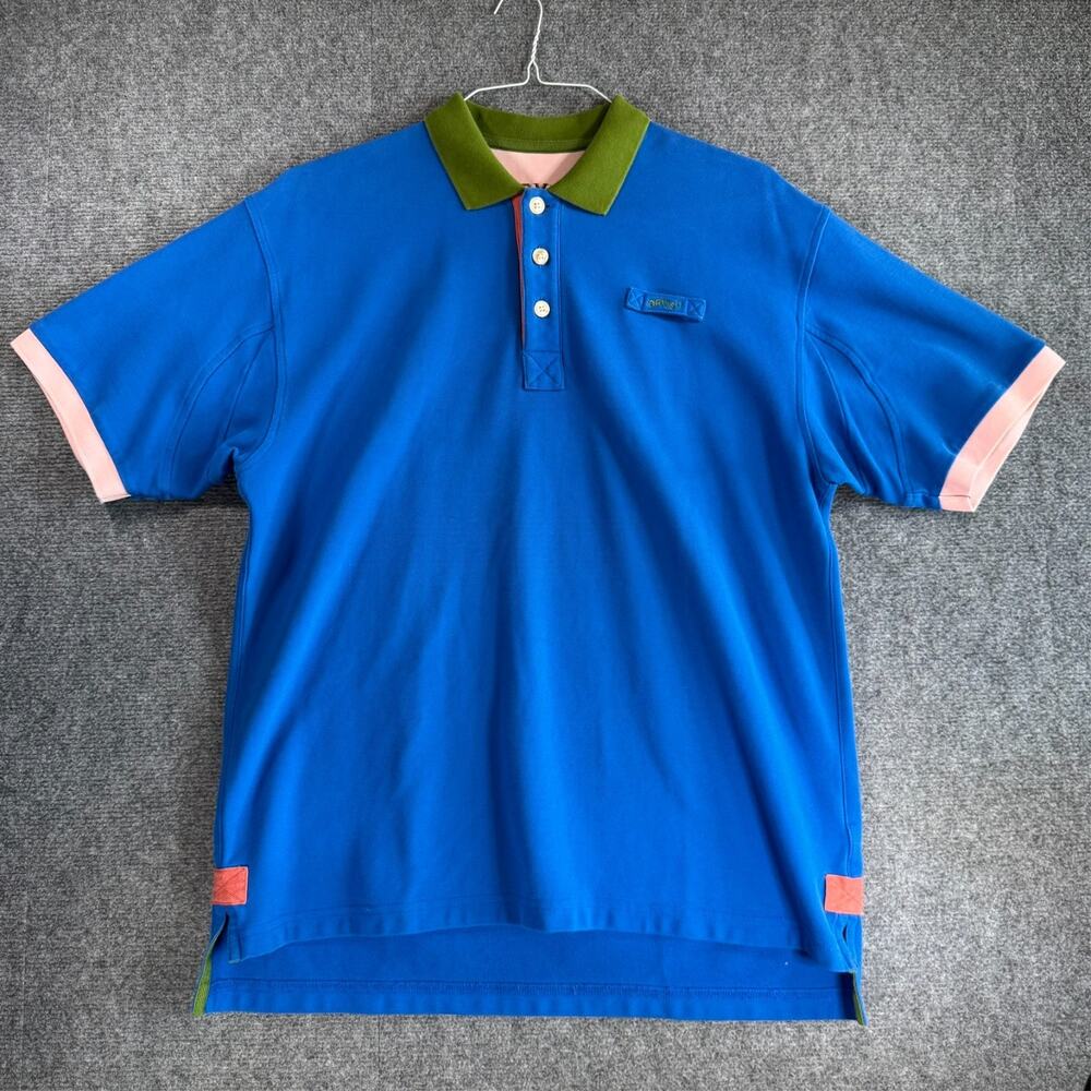 Orvis Golf Polo Mens L Fit Short Sleeve Multi Color Collared Shirt